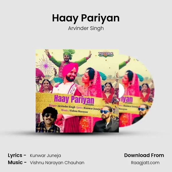 Haay Pariyan - Arvinder Singh album cover 