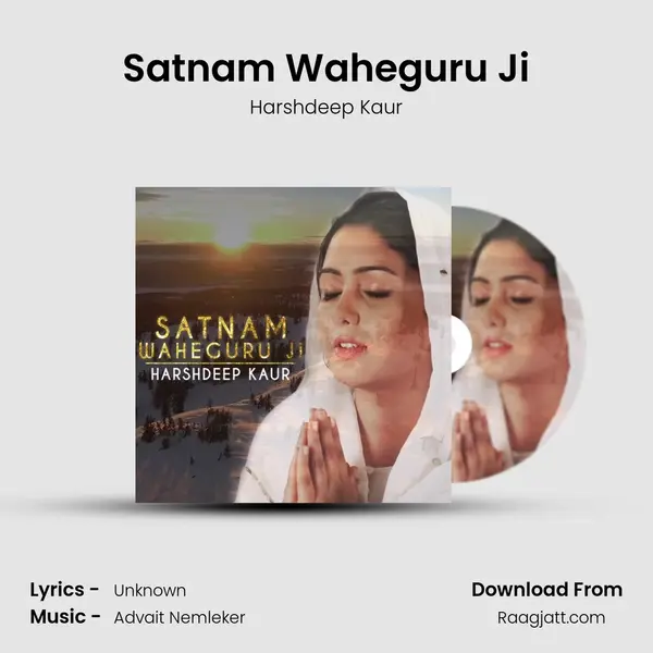 Satnam Waheguru Ji - Harshdeep Kaur album cover 