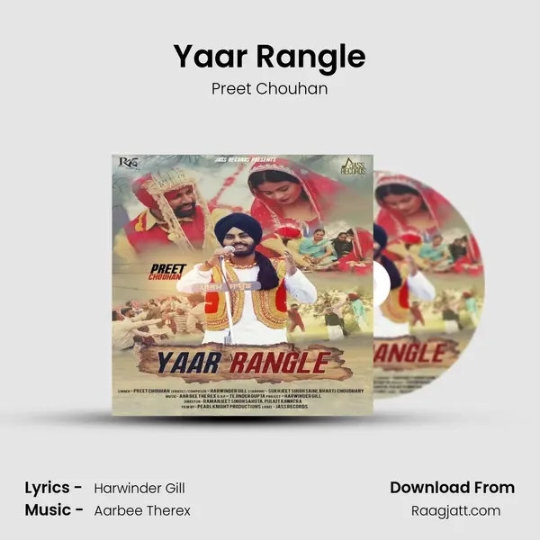 Yaar Rangle - Preet Chouhan album cover 