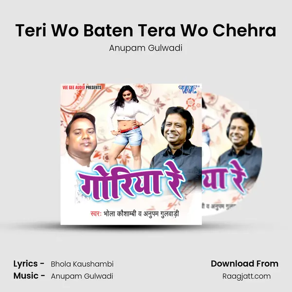 Teri Wo Baten Tera Wo Chehra - Anupam Gulwadi album cover 