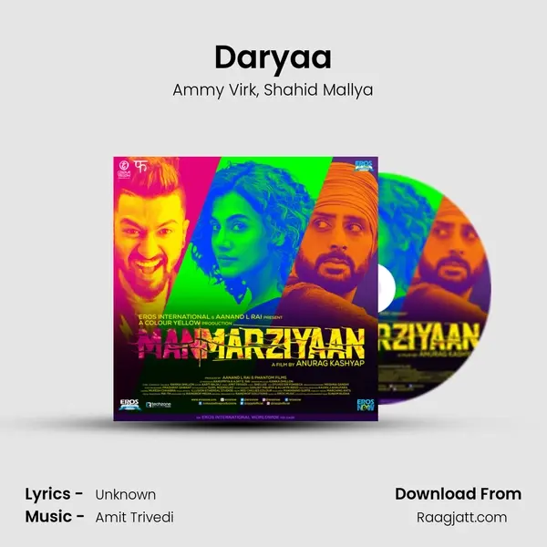 Daryaa - Ammy Virk album cover 