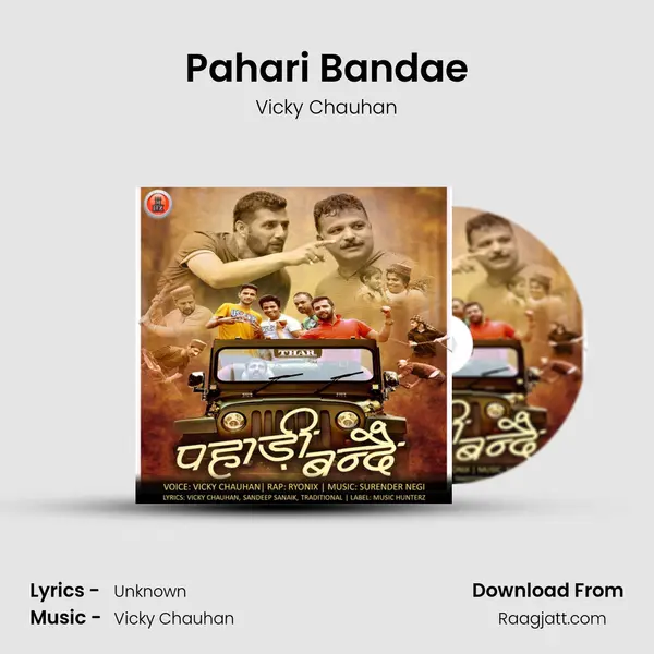 Pahari Bandae - Vicky Chauhan album cover 