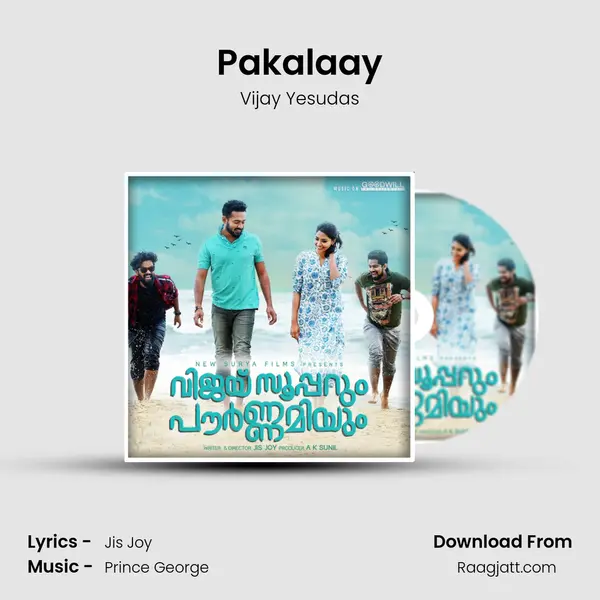 Pakalaay - Vijay Yesudas album cover 