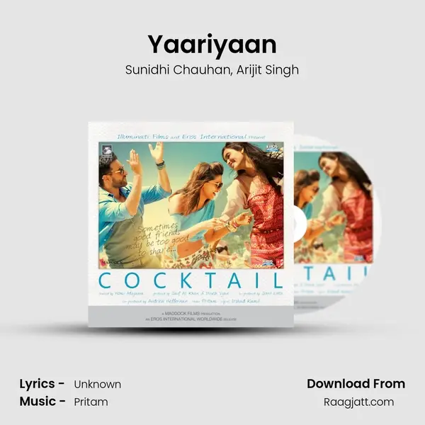 Yaariyaan - Sunidhi Chauhan album cover 