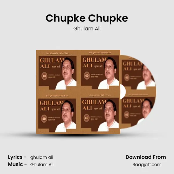 Chupke Chupke - Ghulam Ali album cover 