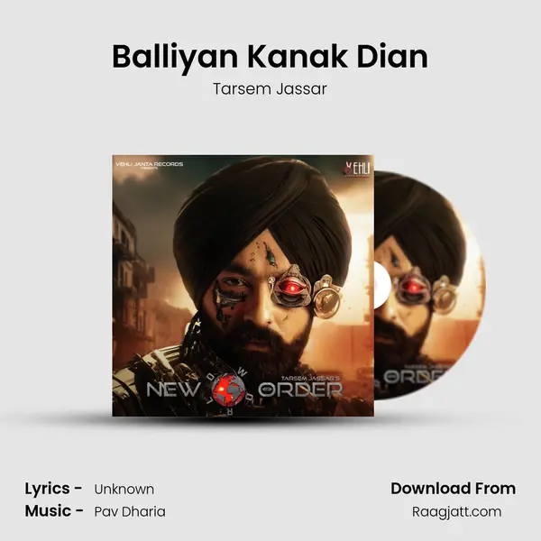 Balliyan Kanak Dian - Tarsem Jassar album cover 