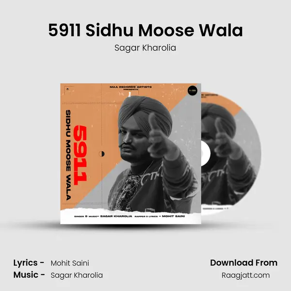 5911 Sidhu Moose Wala - Sagar Kharolia album cover 