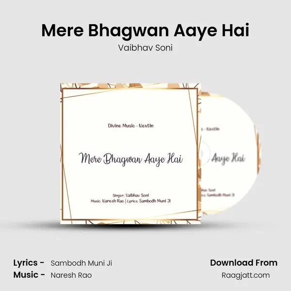 Mere Bhagwan Aaye Hai - Vaibhav Soni album cover 