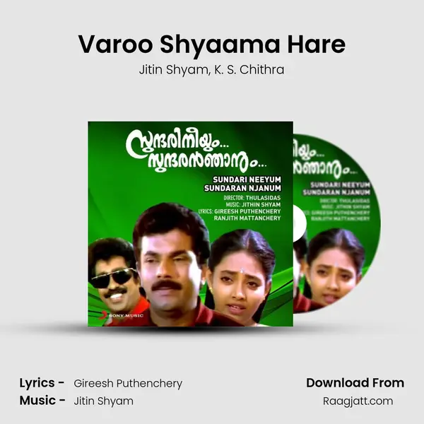 Varoo Shyaama Hare - Jitin Shyam album cover 