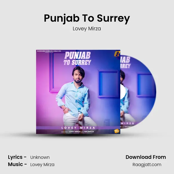 Punjab To Surrey - Lovey Mirza album cover 