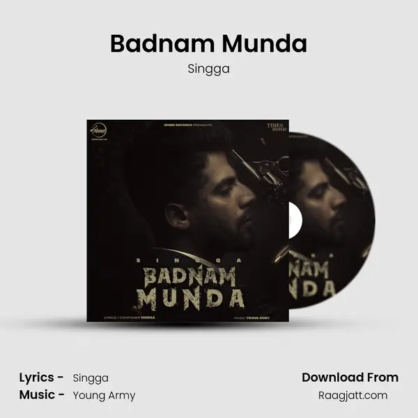 Badnam Munda - Singga album cover 