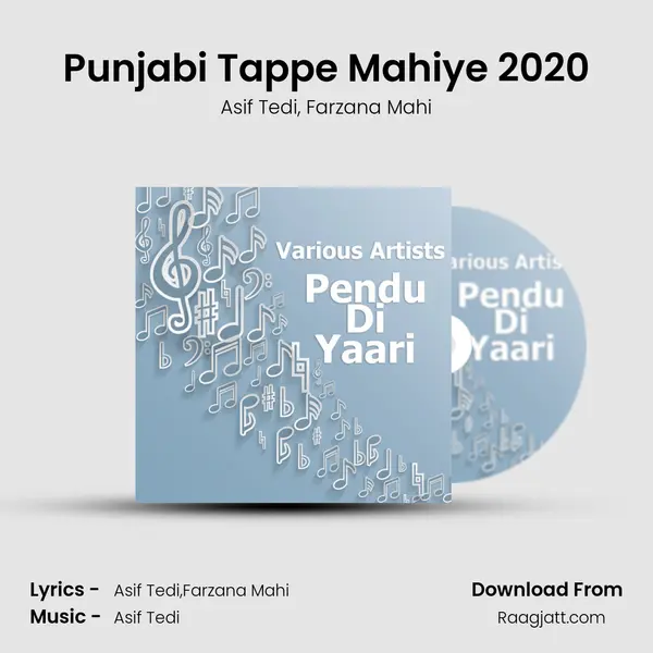 Punjabi Tappe Mahiye 2020 - Asif Tedi album cover 