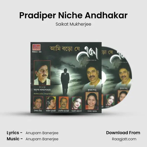 Pradiper Niche Andhakar - Saikat Mukherjee album cover 