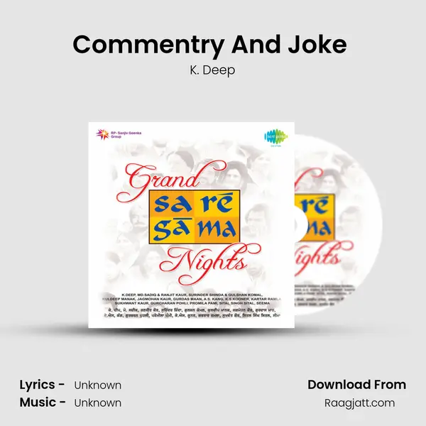 Commentry And Joke (1) - K. Deep album cover 