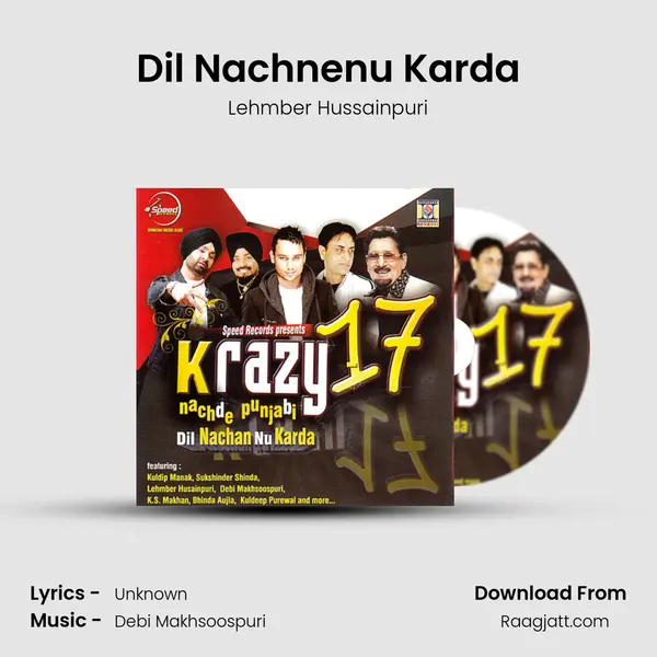 Dil Nachnenu Karda - Lehmber Hussainpuri album cover 