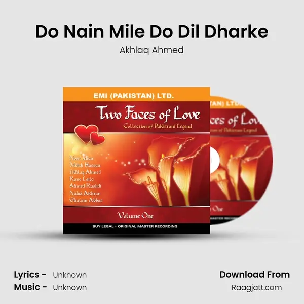 Do Nain Mile Do Dil Dharke - Akhlaq Ahmed album cover 