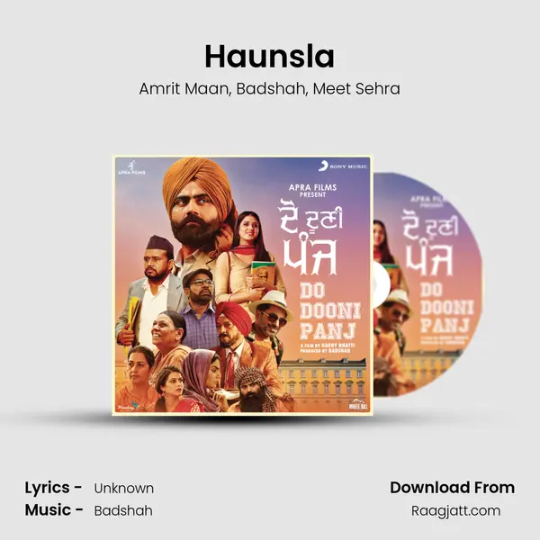 Haunsla - Amrit Maan album cover 