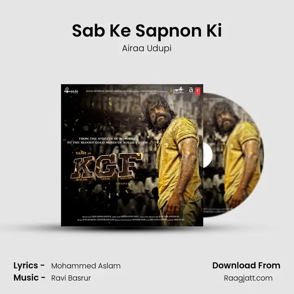 Sab Ke Sapnon Ki - Airaa Udupi album cover 