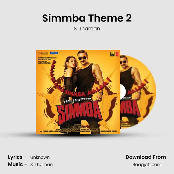 Simmba Theme 2 - S. Thaman album cover 