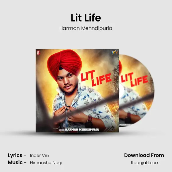 Lit Life - Harman Mehndipuria album cover 