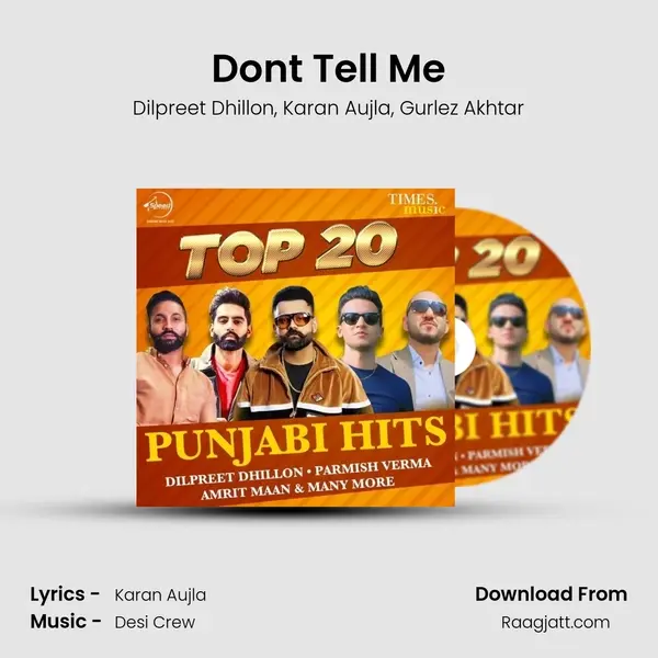 Dont Tell Me - Dilpreet Dhillon album cover 