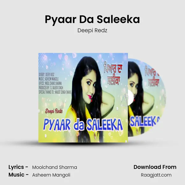 Pyaar Da Saleeka - Deepi Redz album cover 