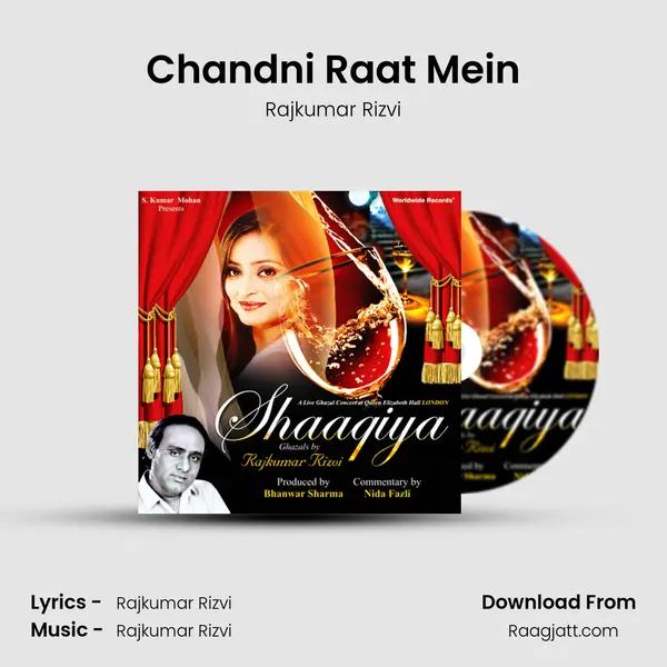 Chandni Raat Mein - Rajkumar Rizvi album cover 