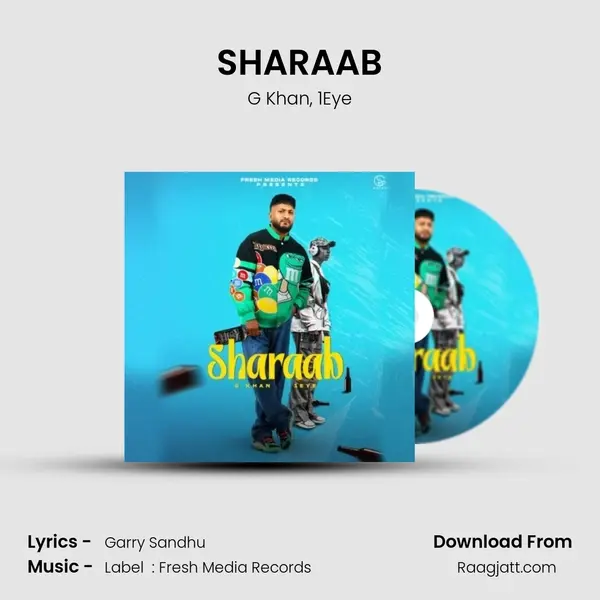 SHARAAB - G Khan album cover 