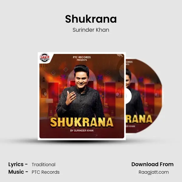 Shukrana - Surinder Khan album cover 