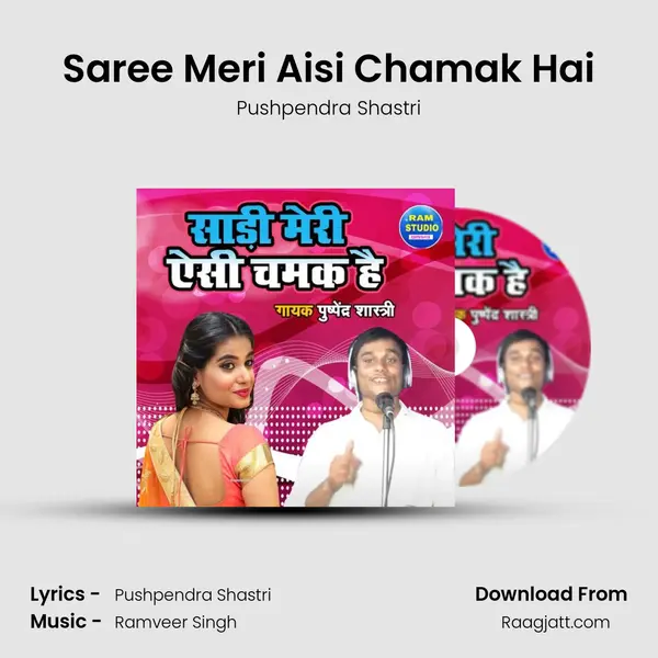 Saree Meri Aisi Chamak Hai - Pushpendra Shastri album cover 