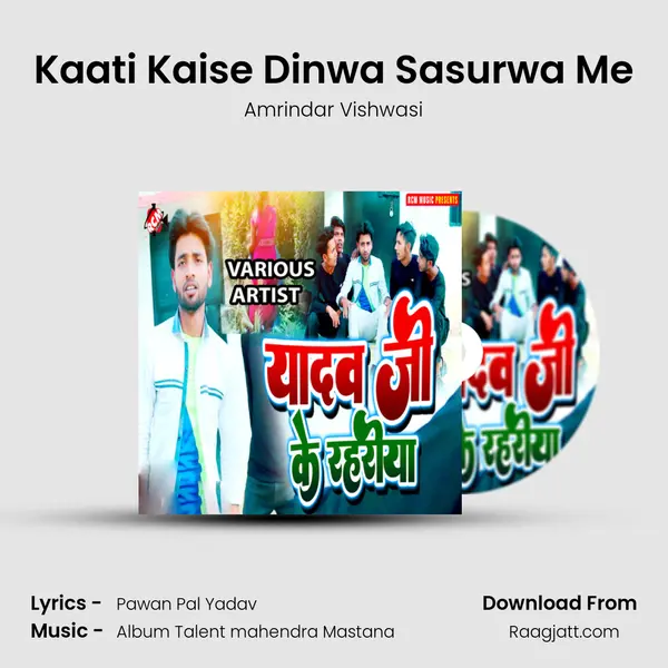 Kaati Kaise Dinwa Sasurwa Me - Amrindar Vishwasi album cover 