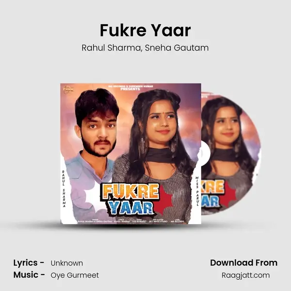 Fukre Yaar - Rahul Sharma album cover 