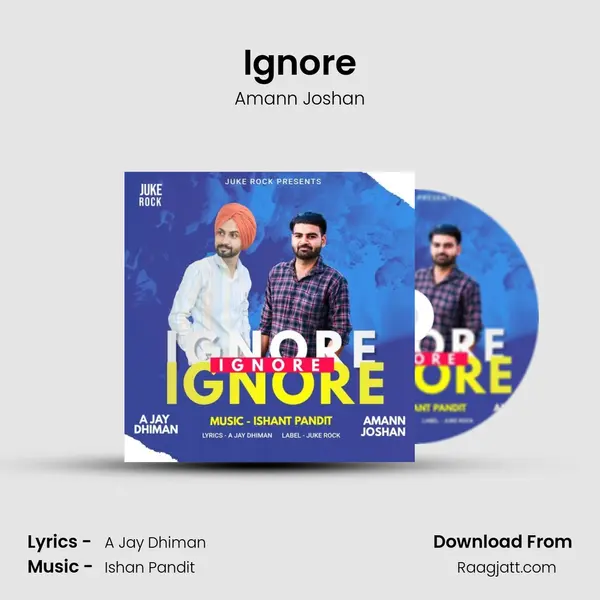 Ignore - Amann Joshan album cover 