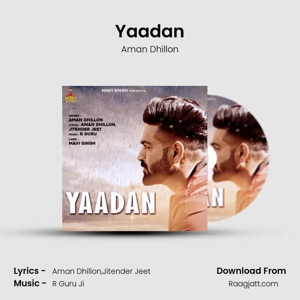 Yaadan - Aman Dhillon album cover 