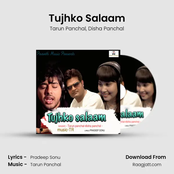 Tujhko Salaam - Tarun Panchal album cover 