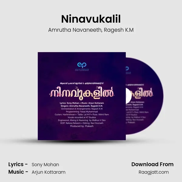 Ninavukalil mp3 song