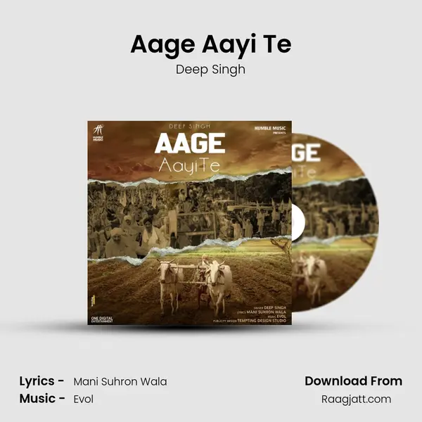 Aage Aayi Te - Deep Singh album cover 