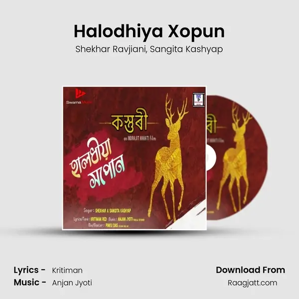 Halodhiya Xopun - Shekhar Ravjiani album cover 