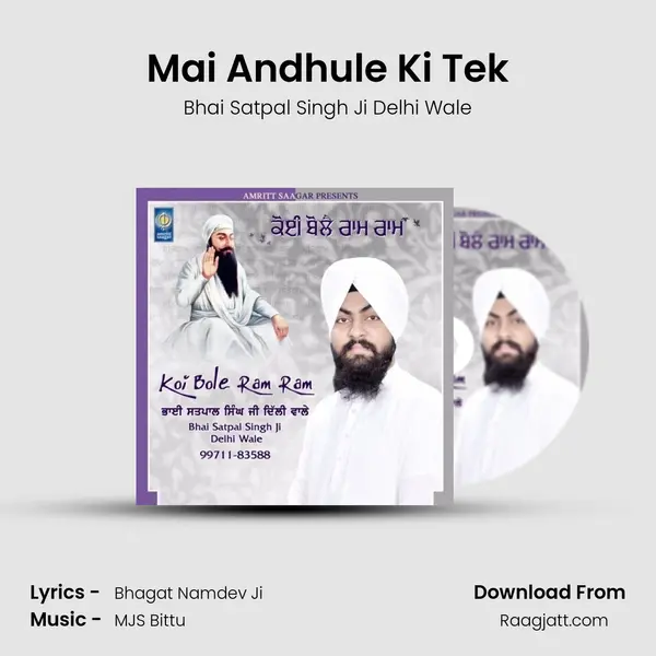 Mai Andhule Ki Tek - Bhai Satpal Singh Ji Delhi Wale album cover 