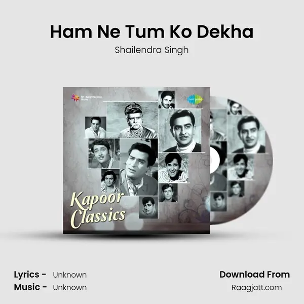 Ham Ne Tum Ko Dekha - Shailendra Singh album cover 