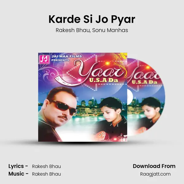 Karde Si Jo Pyar - Rakesh Bhau album cover 