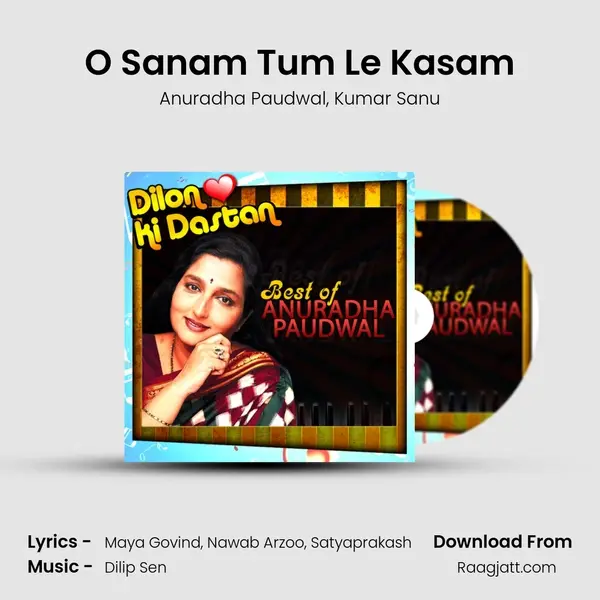 O Sanam Tum Le Kasam - Anuradha Paudwal album cover 