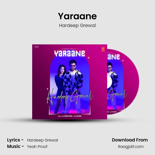 Yaraane - Hardeep Grewal album cover 