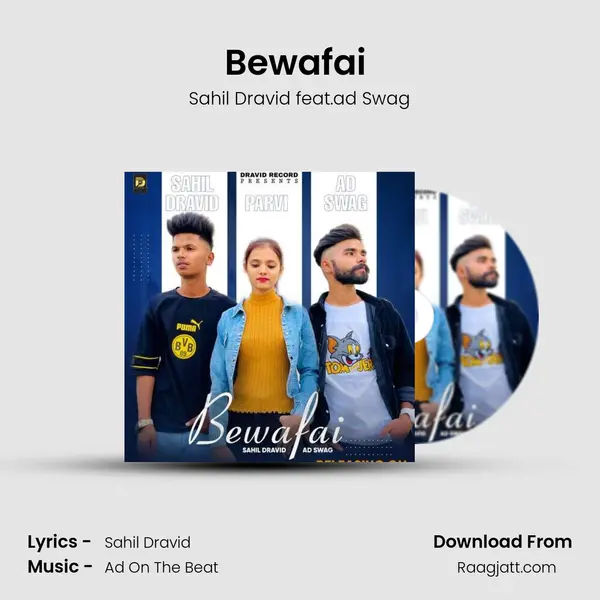 Bewafai (feat.ad Swag) - Sahil Dravid feat.ad Swag album cover 