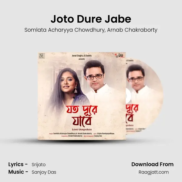 Joto Dure Jabe - Somlata Acharyya Chowdhury album cover 