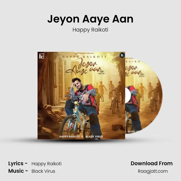 Jeyon Aaye Aan - Happy Raikoti album cover 