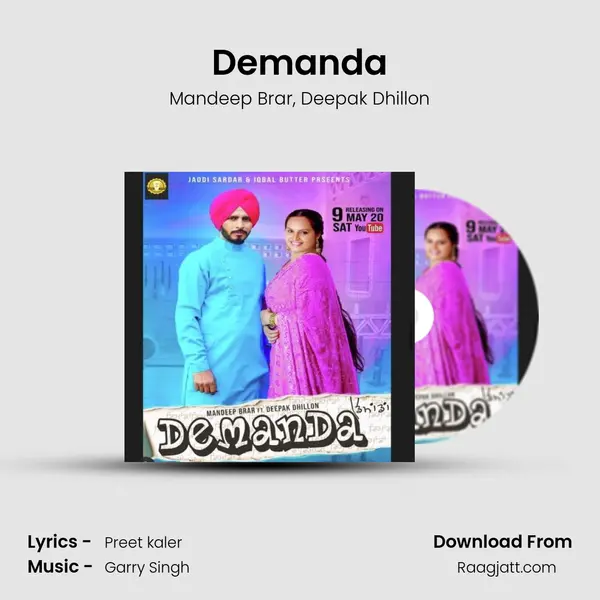 Demanda - Mandeep Brar album cover 