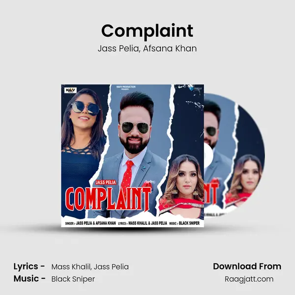 Complaint - Jass Pelia album cover 