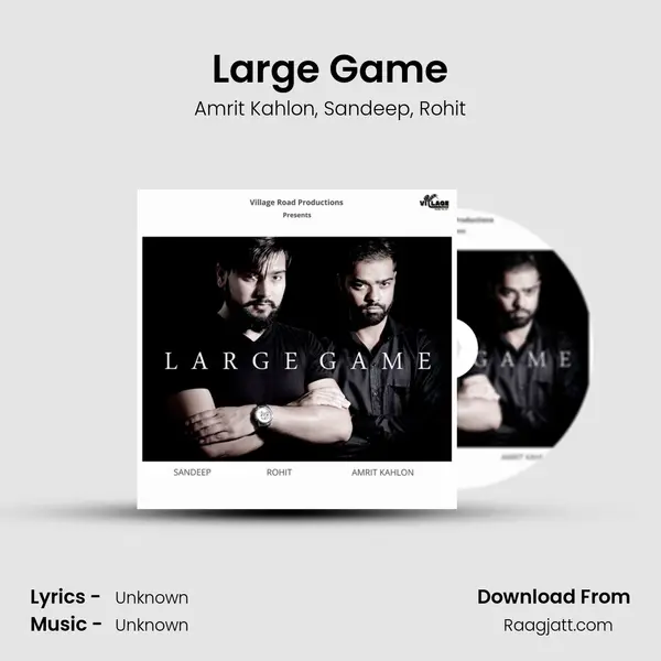 Large Game - Amrit Kahlon album cover 