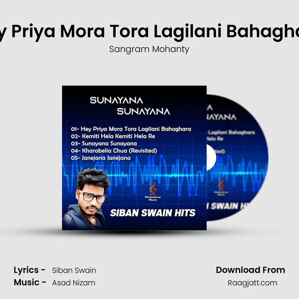 Hey Priya Mora Tora Lagilani Bahaghara - Sangram Mohanty album cover 